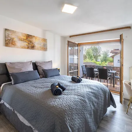 Appartement Dream - Alpenblick, Balkon, Haengematte, Parkgarage à Kolbermoor Extérieur photo